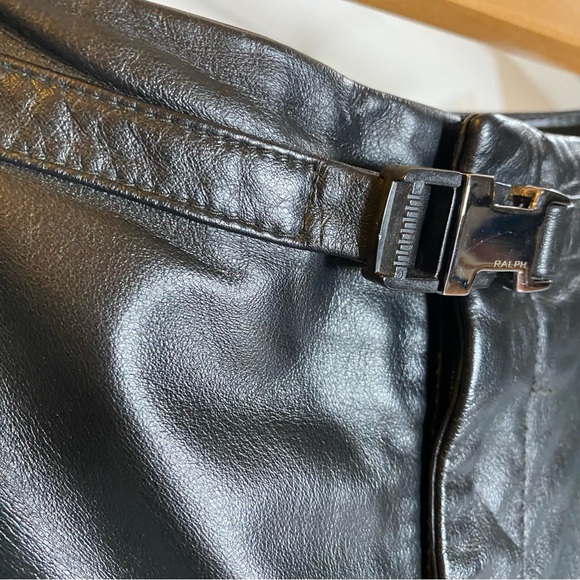 Ralph Lauren Leather Pants - Picture 5 of 6